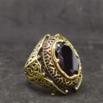 Siyah Zirkon Taş Yüzük