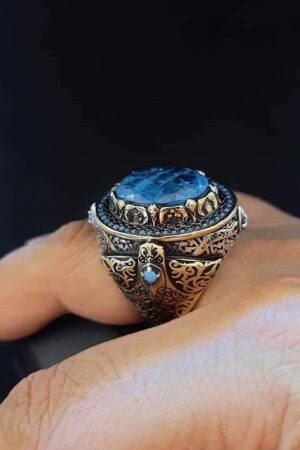 Turmalin Paraiba Yüzük