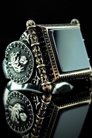 Oniks Taşlı Yüzük