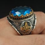 Aqaumarin Taş Yüzük